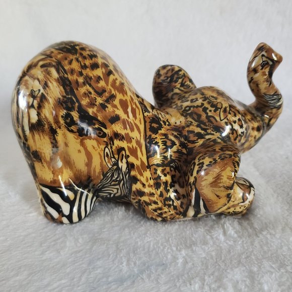 LA VIE Elephant Patchwork Figures (3) - Picture 12 of 16